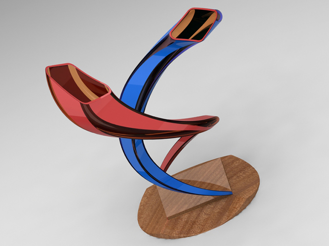 snakes vase 3D Print 367458