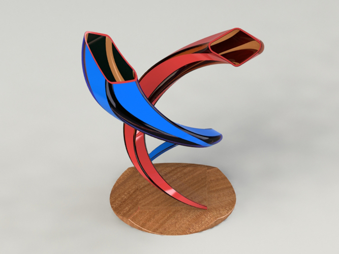 snakes vase 3D Print 367460
