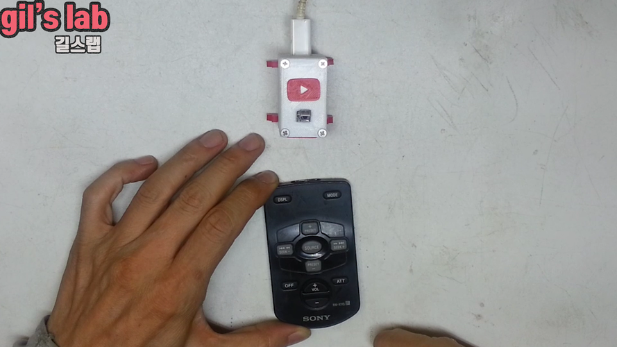 How to make a YouTube remote with a remote control 3D Print 367545