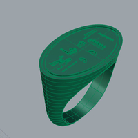 The Wax Seal Ring of Pharaoh/Queen Hatshepsut - Thumbnail 2