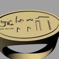 The Wax Seal Ring of Pharaoh/Queen Hatshepsut - Thumbnail 5