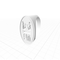 The Wax Seal Ring of Pharaoh Rameses II "The Great" - Thumbnail 1