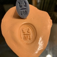 The Wax Seal Ring of Pharaoh Rameses II "The Great" - Thumbnail 2