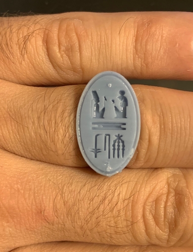 The Wax Seal Ring of Pharaoh Rameses II "The Great" 3D Print 367591