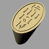 The Wax Seal Ring of Pharaoh/Queen Nefertiti - Thumbnail 3