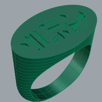 The Wax Seal Ring of Pharaoh/Queen Nefertari - Thumbnail 1