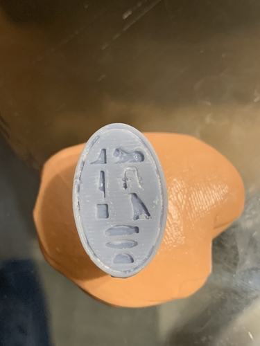 The Wax Seal Ring of Pharaoh/Queen Cleopatra 3D Print 367673