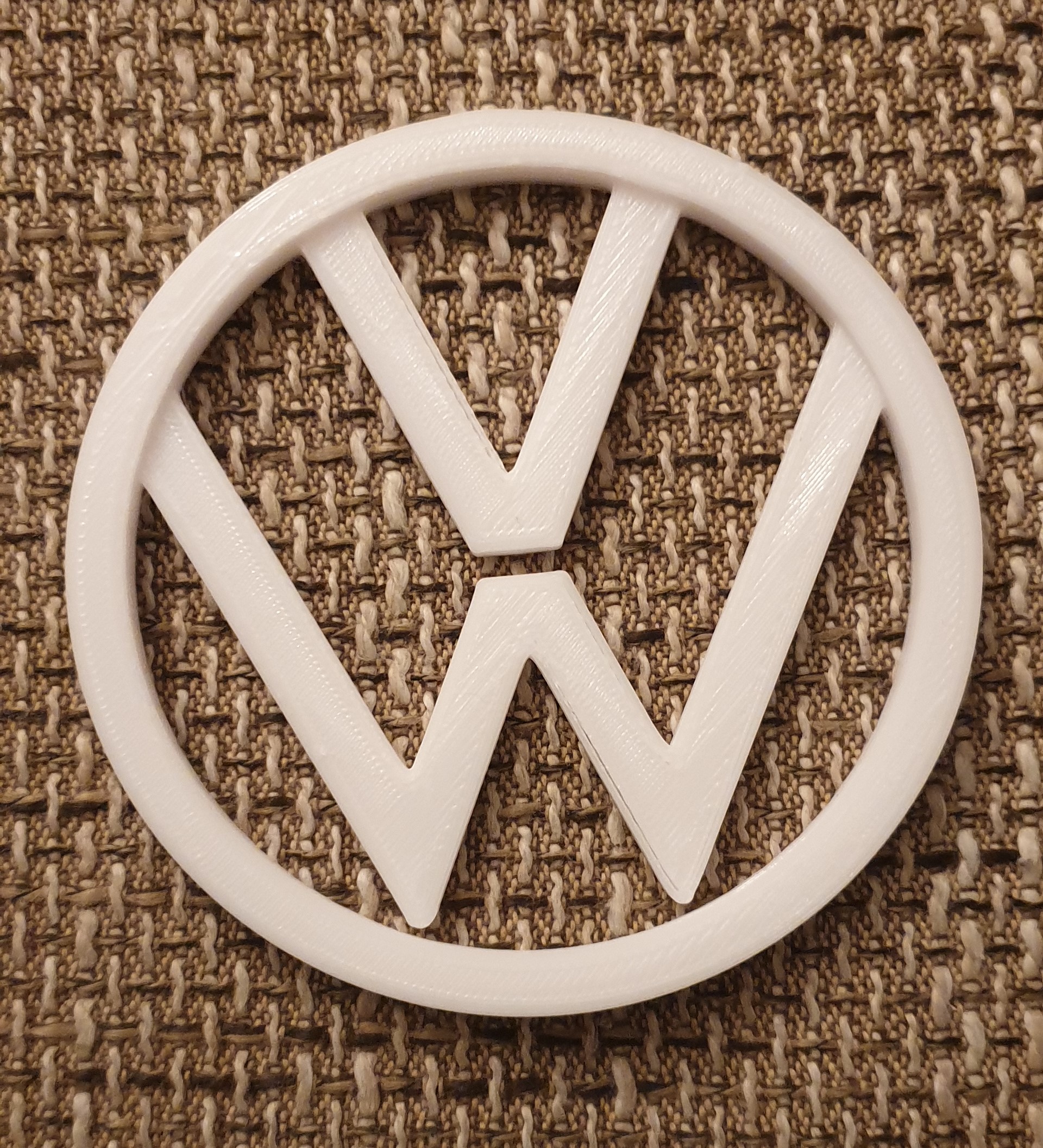 VW Coaster set (new logo) 3D Print 367821