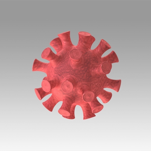 Corona Virus 3D Print 367838