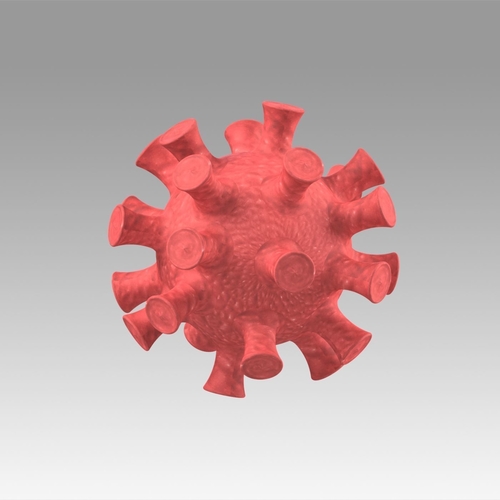 Corona Virus 3D Print 367842