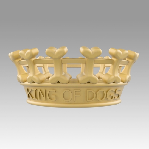 Crown for dogs king of dogs 3D Print 367852