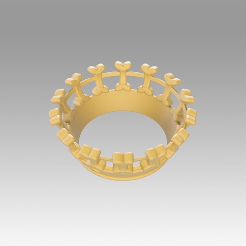 Crown for dogs king of dogs 3D Print 367854