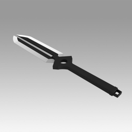 Darker Than Black Cosplay Accessories Heis Sword 3D Print 367868
