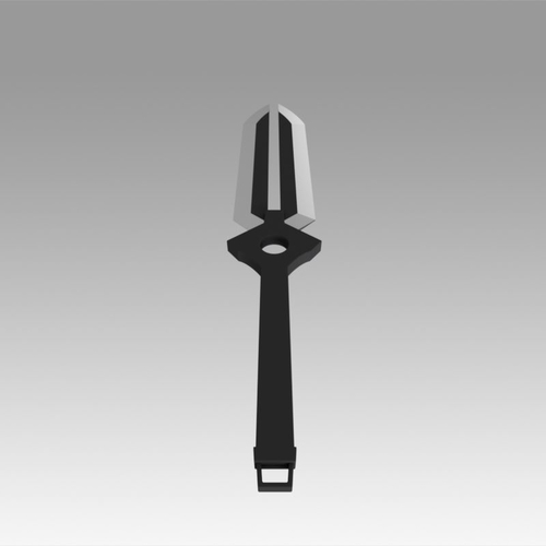 Darker Than Black Cosplay Accessories Heis Sword 3D Print 367869