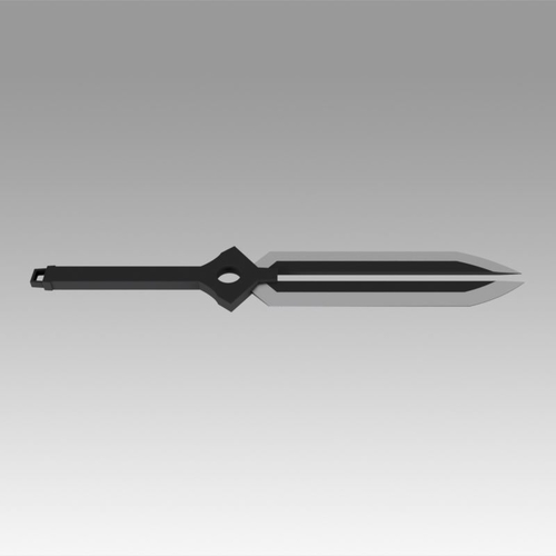 Darker Than Black Cosplay Accessories Heis Sword 3D Print 367871