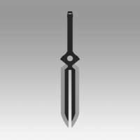 Darker Than Black Cosplay Accessories Heis Sword - Thumbnail 9