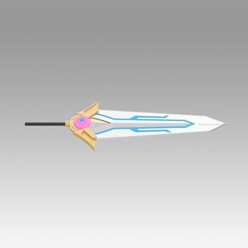 Date A Live Yatogami Tohka Princess Cosplay Weapon 3D Print 367877