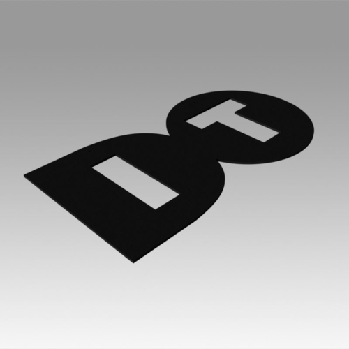 DOIT logo 3D Print 367953