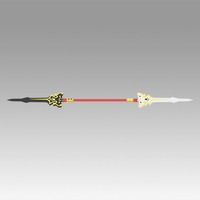 Elsword Ara Haan Spear Cosplay Weapon Prop - Thumbnail 2