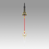 Elsword Ara Haan Spear Cosplay Weapon Prop - Thumbnail 4