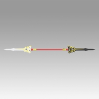 Elsword Ara Haan Spear Cosplay Weapon Prop - Thumbnail 6