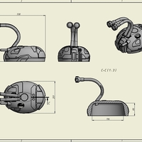 Star Trek Farscape DRD replica prop - Thumbnail 11