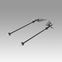 Fate Grand Order Berserker Asterios Sprite Two Hatchets - Thumbnail 2