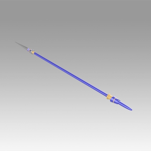 Fate Grand Order Lily Christmas Day Spear Cosplay Weapon 3D Print 368062