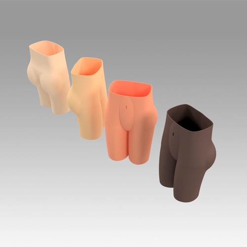 Female Form Vases 3D Print 368066