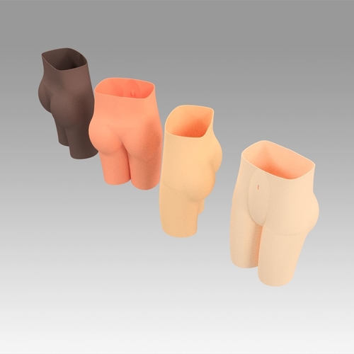 Female Form Vases 3D Print 368070