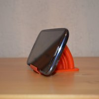 Supporto smartphone con base carica batteria - Thumbnail 3