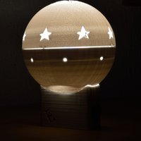 Small Lampada sfera 3D Printing 36812