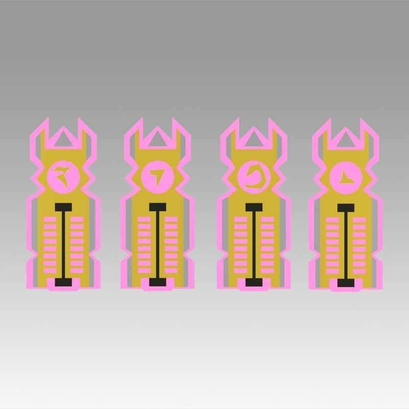 Star Trek Generations Klingon Isolinear Optical Chips