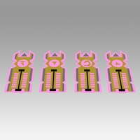 Star Trek Generations Klingon Isolinear Optical Chips - Thumbnail 3