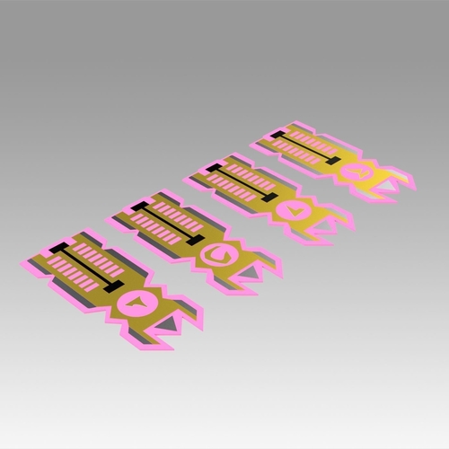 Star Trek Generations Klingon Isolinear Optical Chips 3D Print 368157