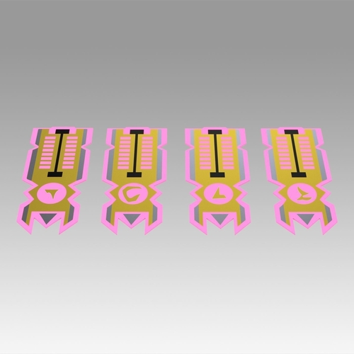 Star Trek Generations Klingon Isolinear Optical Chips 3D Print 368158