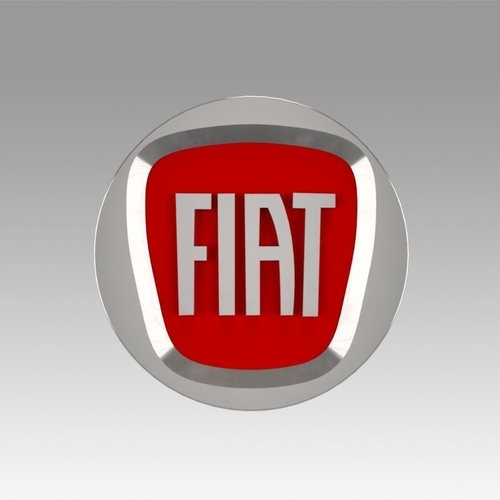 Fiat logo 3D Print 368181