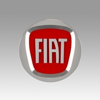 Small Fiat logo 3D Printing 368181