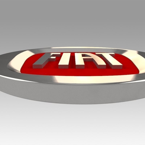 Fiat logo 3D Print 368185