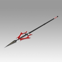 Small Final Fantasy Type-0 Nine NO 9 Cosplay Weapon 3D Printing 368195