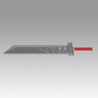 Final Fantasy VII FF7 Cloud Strife Sword - Thumbnail 7