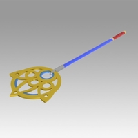 Final Fantasy X FF10 Yuna Staff Cosplay Weapon Prop - Thumbnail 6