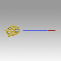 Final Fantasy X FF10 Yuna Staff Cosplay Weapon Prop - Thumbnail 7