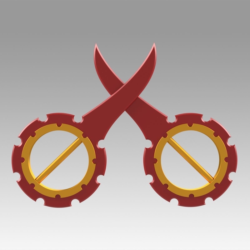 Final Fantasy X Rikku Dagger Cosplay Weapon Prop 