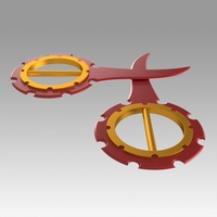Final Fantasy X Rikku Dagger Cosplay Weapon Prop  - Thumbnail 3