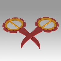 Final Fantasy X Rikku Dagger Cosplay Weapon Prop  - Thumbnail 6