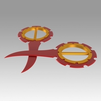 Final Fantasy X Rikku Dagger Cosplay Weapon Prop  - Thumbnail 7
