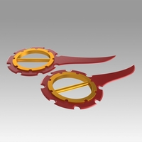 Final Fantasy X Rikku Dagger Cosplay Weapon Prop  - Thumbnail 9