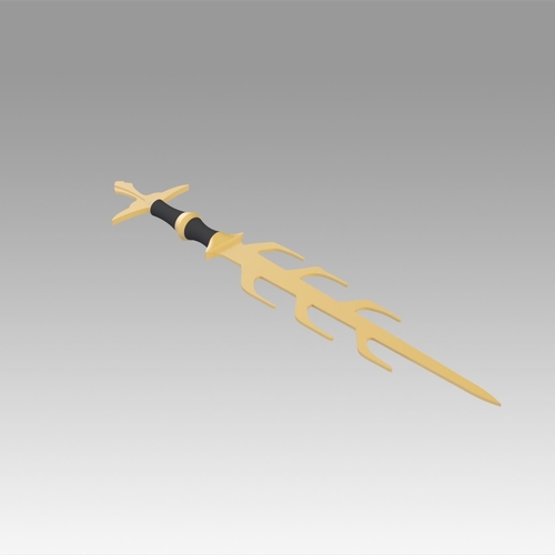 Fire Emblem Awakening Asama Sword Cosplay Weapon Prop  3D Print 368231