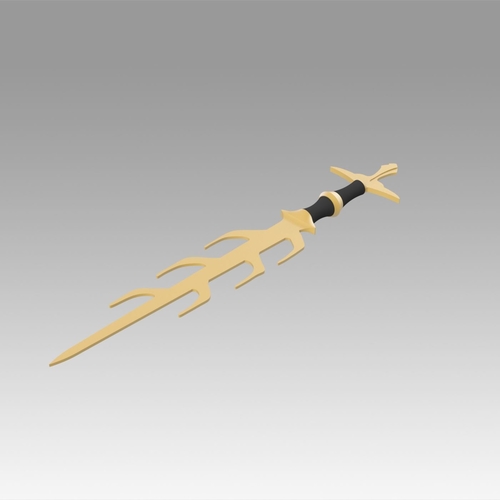Fire Emblem Awakening Asama Sword Cosplay Weapon Prop  3D Print 368233